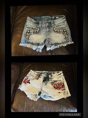 Miss Me shorts size 25